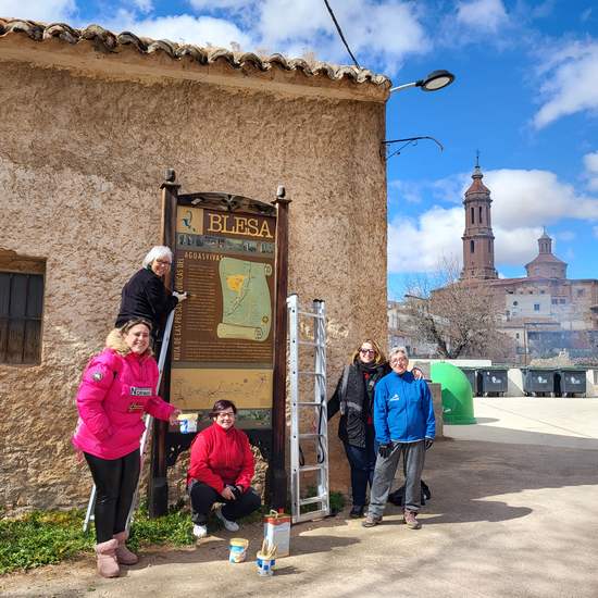 Fiesta del árbol 2022, en Blesa (Teruel, Aragón)